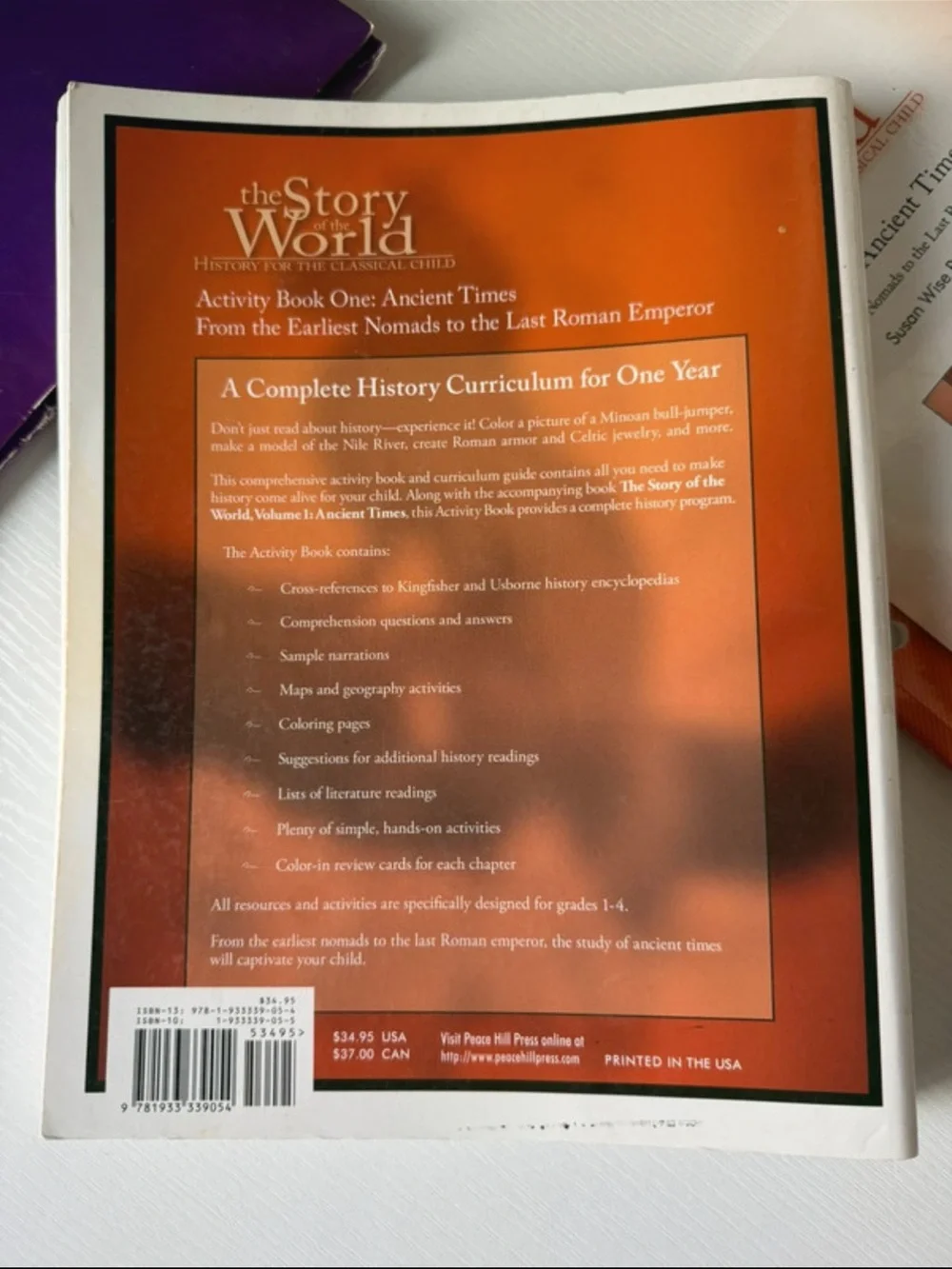 The Story of the World History Curriculum Homeschool Nomads Roman Emperor Books